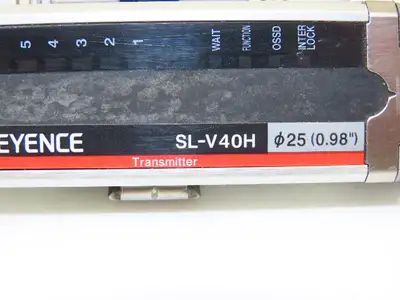Keyence SL-V40H Light Curtain Transmitter Receiver Set 780mm 24VDC