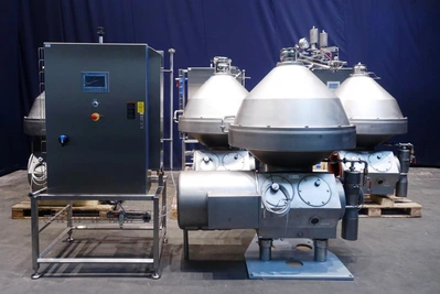 Alfa-Laval BBRPX 618 HGV-14-50 hermetic bactofuge, 316SS.