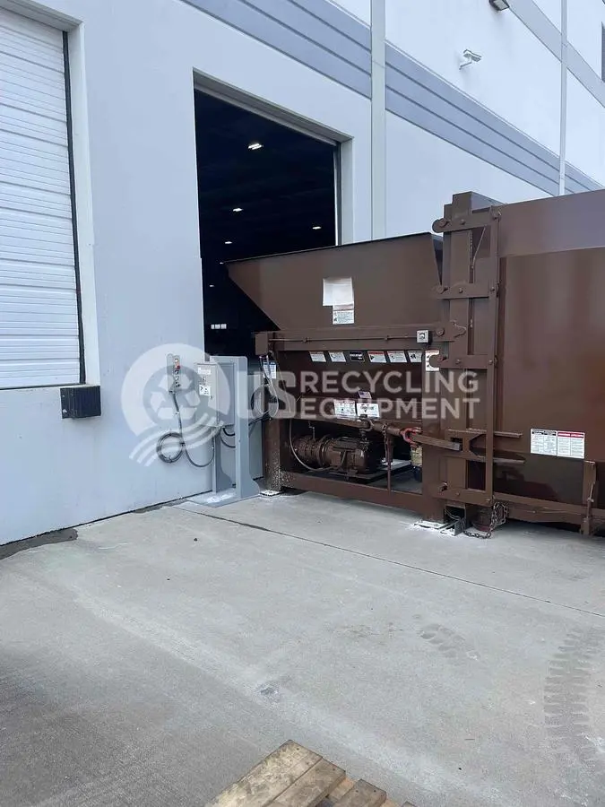 Used 2025 MARATHON AST-320 AUGER COMPACTOR & 40 YARD RECIEVER BOX Misc Recycling Texas US | US Recycling Equipment #1324778