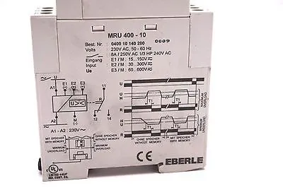 NEW EBERLE MRU 400-10