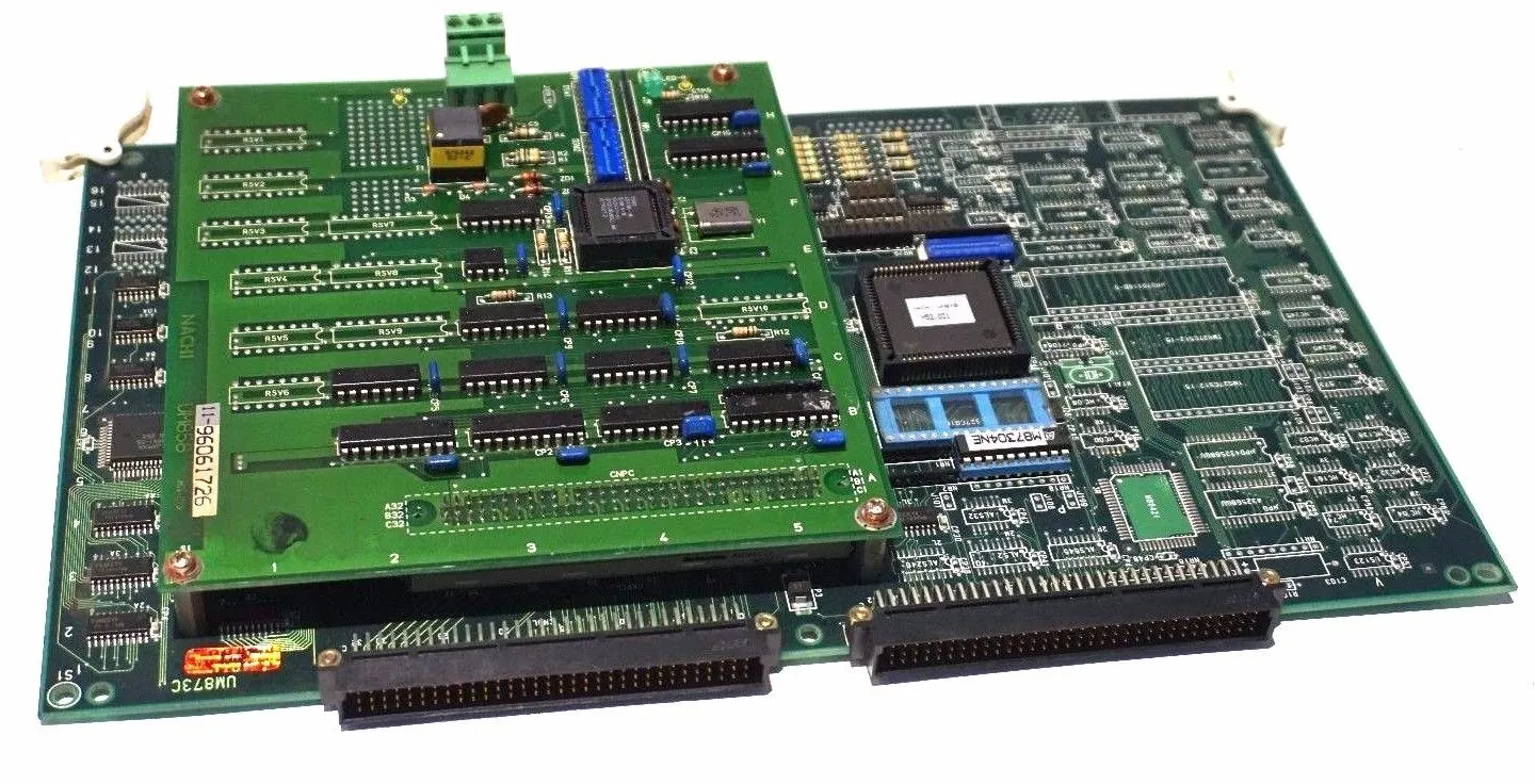USED NACHI UM858 CONTROL BOARD W/ UM873 PROCESSOR
