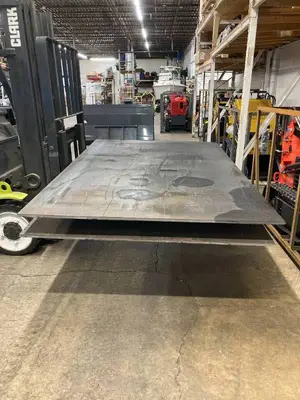 Steel Plate (5ft x 8ft, 0.75 inches thick)