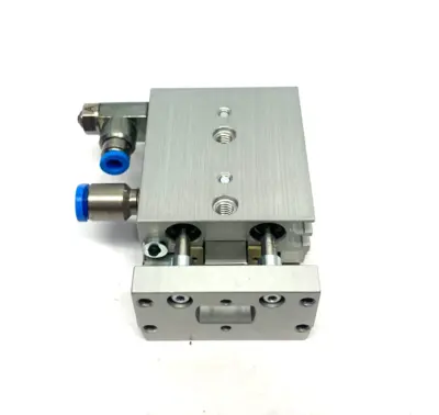 USED FESTO PNEUMATIC MINI SLIDE ACTUATOR 6MM PISTON 10MM STROKE 8085105