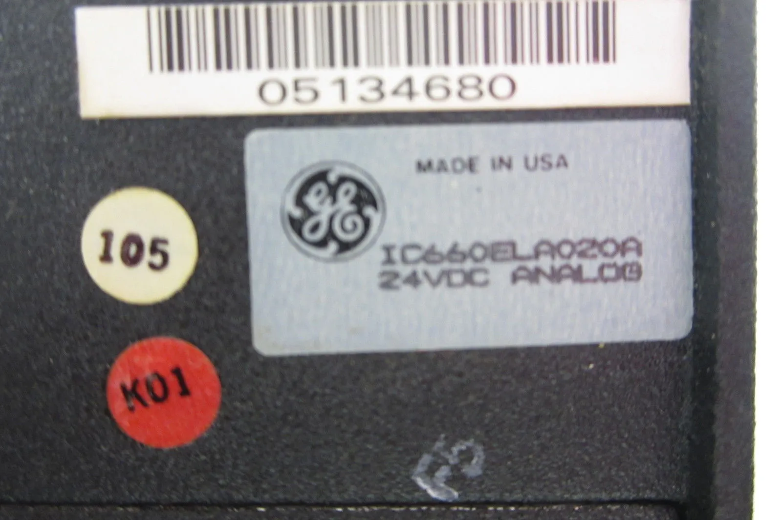 GE FANUC IC660ELA020A ANALOG BLOCKS