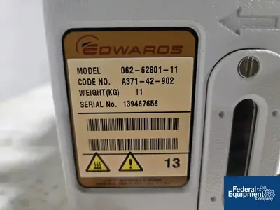 USED Edwards Edwards Vacuum Pump, Model 062-62801-11