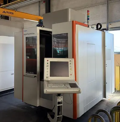 USED AGIECHARMILLES LASER 1000 5AX X:995 - Y: 550 - Z: 845 MM