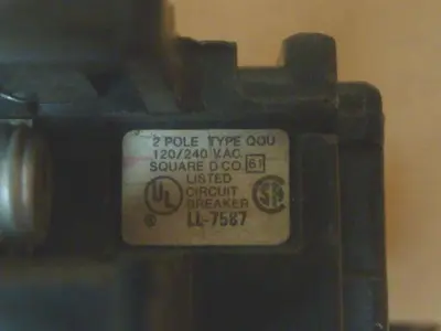 USED SQUARE D QOU210