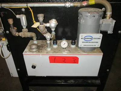 (2) USC Duramatic A540 EX self-cleaning basket centrifuges.