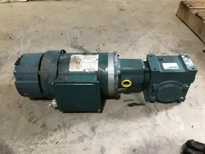 Dodge Tigear 2 20S15L Gear Drive/Speed Reducer w/ Brake 15:1 / 1HP 1725RPM 3PH