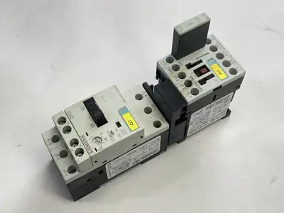 Used Siemens Starter Combination 0.7-1A 400VAC 24VDC 3RT1916-1EH00 Starters Michigan US | Maverick Industrial Sales #1401914