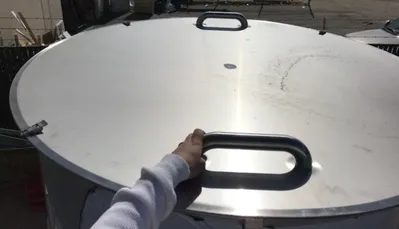 Criveller 1300 Gallon Dimple Jacketed Stainless Wine Fermentatio