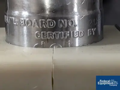 USED DCI 400 Liter DCI Reactor, 316L S/S, 45/125#