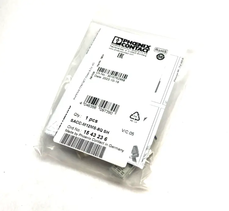 New | in-Stock Phoenix Contact Ethernet Data Connector 8-Position Bus Bars & Plugs Michigan US | Maverick Industrial Sales #1391407