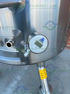 USED FELDMEIER EQUIPMENT 450 LITER STAINLESS STEEL JACKETED REACTOR 120 FV PSI