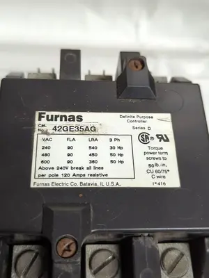 Used FURNAS 42GE35AG Miscellaneous Equipment (Electrical & Power) | Surplus Asset Holdings #1201525