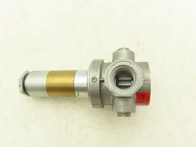 Krom Schroder VAN15-N02 Solenoid Valve 1/2" NPT Aluminum Body No Coil 2 Way Gas