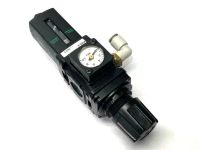 Used CKD Pneumatic Filter Regulator 1/4" Ports Air Pressure Regulators Michigan US | Maverick Industrial Sales #1389642