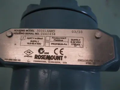 USED Rosemount 3051 S1 CG 4A 2B11A1AB4M5