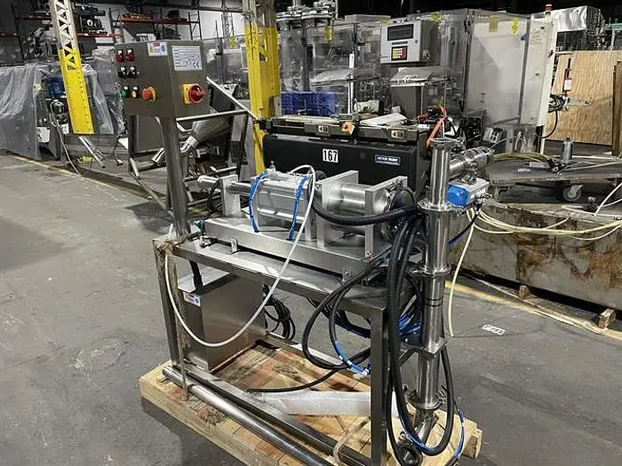 Piston Filler Air-Operated with Stainless Steel Supply tank