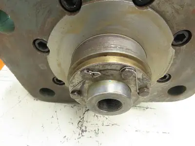 Glassport Cylinder Works Hydraulic Cylinder 6" Bore 13-13/16"Stroke Flange Mount