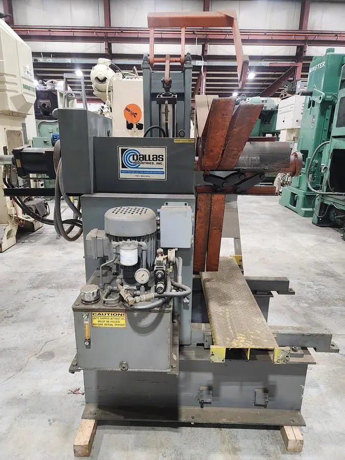 Used DALLAS DJR-6,000X12 Uncoilers Michigan US | Midwest Press and Automation #1302697