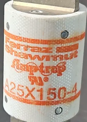 Ferraz Shawmut A25X150 Amp-Trap 150A 250V Semiconductor Fuse Loc4C35