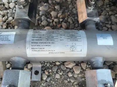 4-Way Air Header w/ 1/2" Ball Valves