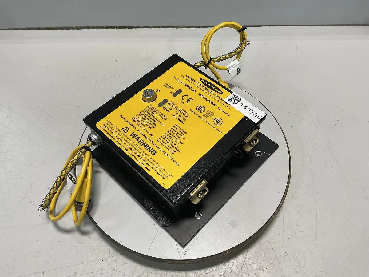 USED BANNER ENGINEERING MSCA-1