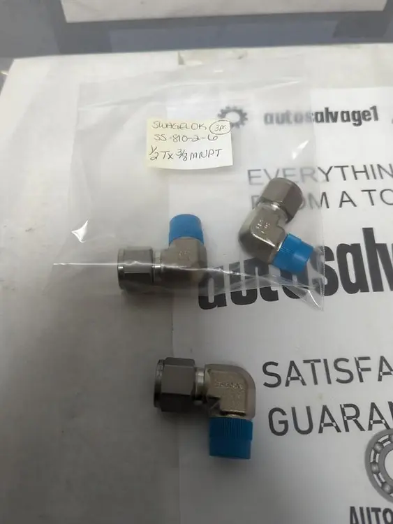 New | in-Stock SWAGELOK SS-810-2-6 Valves/Fittings Ohio US | Surplus Asset Holdings #1243297