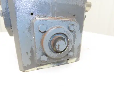 Morse Raider 450Q180LR30 Worm Gearbox 30:1 Reducer 6.2Hp 58rpm Dual Shaft Output