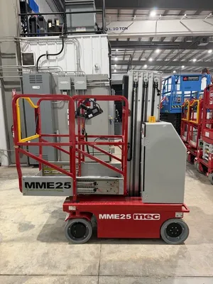 New | in-Stock 2026 MEC MME25 VERTICAL MAST LIFT Scissor Lifters Alberta CA | Adcock Equipment #1417580
