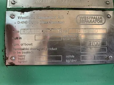 USED 2014 GEA/WESTFALIA RSA 150-01-076