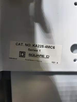 USED SQUARE D MODEL 6