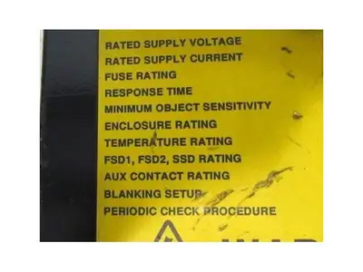 Banner MGCA-1 Machine-Guard Control Box  Light Curtain