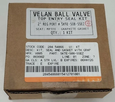 New | in-Stock Velan SKTE-S08-SSEZ Valves/Fittings Indiana US | J&J Industrial Supply #512527
