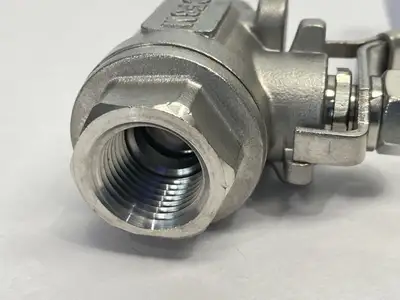New | in-Stock Midland Industries 2-Piece Ball Valve 1/2" FPT x FPT 2000psi Pump & Valve Parts Michigan US | Maverick Industrial Sales #1391022
