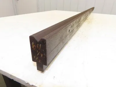 Press Brake Die 84-1/2" Long 90° V 1/2" W 1/4" D 1-3/4" H 1/2" Tang