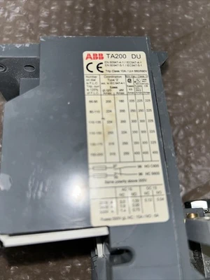 Used ABB TA200 DU Miscellaneous MRO Indiana US | J&J Industrial Supply #504250