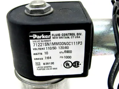 NEW PARKER 71221SN1MM00N0C111P3 VALVE