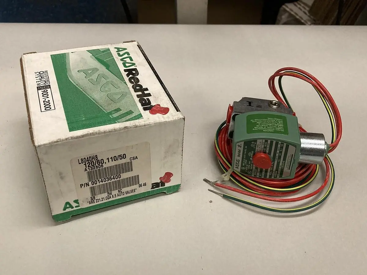 New | in-Stock ASCO L8040H8 Solenoid Valves | Surplus Asset Holdings #1204235