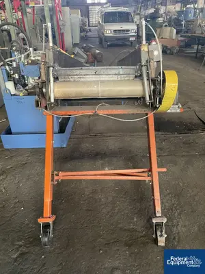 USED Adamson United 48" Adamson NFM Welding Engineers Calender  Sheet Line