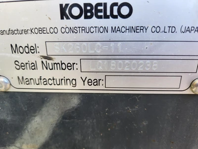Used 2023 KOBELCO SK260 LC-11 Crawler Excavators | Abele Tractor #1342799