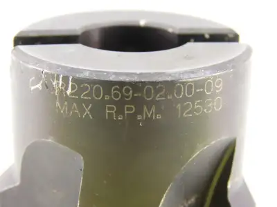 Carboloy R220.69-0.200.09 2" 5 Flute Indexing Shell Mill 3/4" Bore