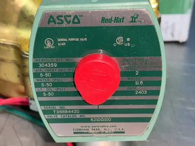 Used ASCOREDHAT 8210G100 Pumps Ohio US | HGR 24 #1543315