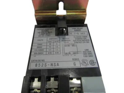 ALLEN BRADLEY 852S-NSA TIMER MODULE SERIES G 852SNSA NEW SURPLUS