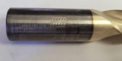Helical H35AL-R-31000 3 FL Coated Carbide Helix Square End Mill
