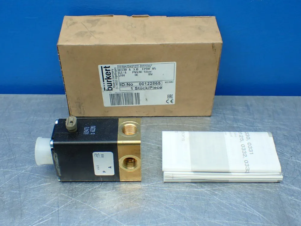 New | in-Stock BURKERT 00122865 Valves/Fittings | HGR 24 #732792