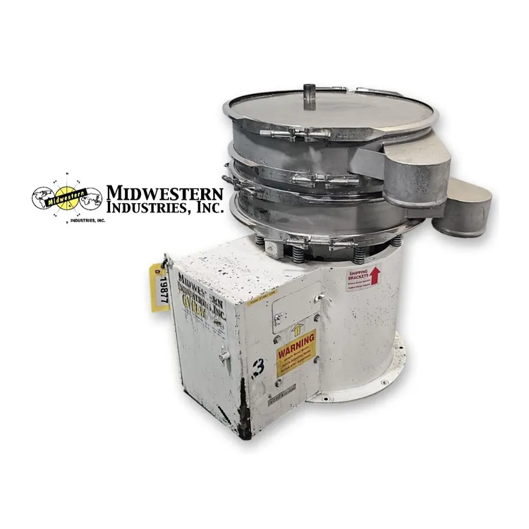 Used MIDWESTERN INDUSTRIES, INC. ME24S4-4 Circular Screeners West Virginia US | JM Industrial #491363