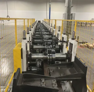 Facia Gutter Cold Roll Forming Machine Florida