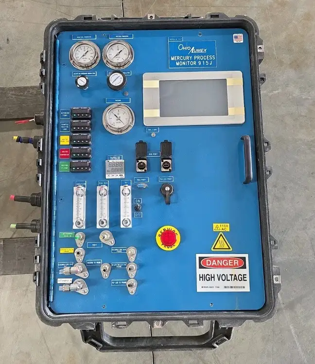 Used Ohio Lumex RA-915J Gas Analyzers / Detectors South Carolina US | Palmetto Automation #1512110